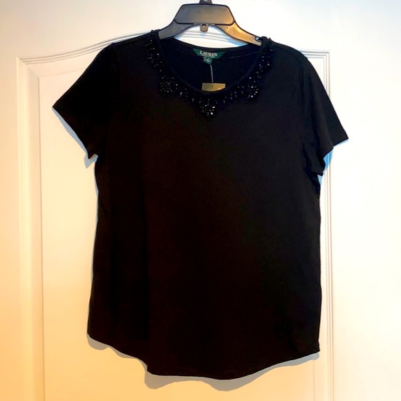 Ralph Lauren Black Tshirt - Picture 1 of 3